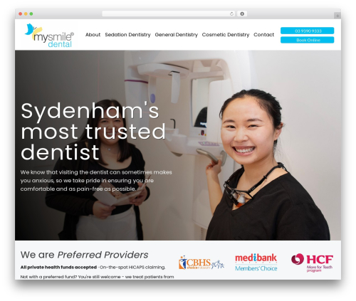 Beaver Builder Theme premium WordPress theme - mysmiledental.com.au