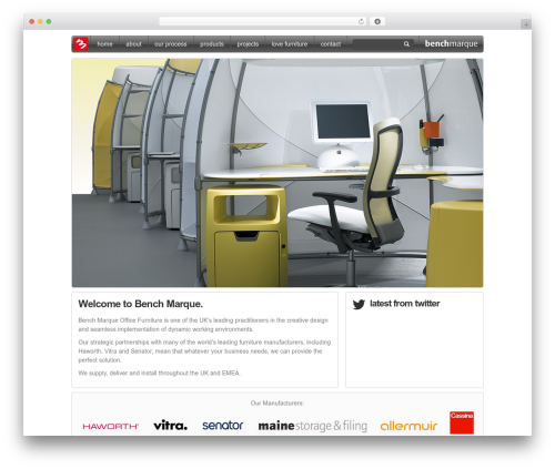 Benchmarque WordPress theme - bmgb.co.uk