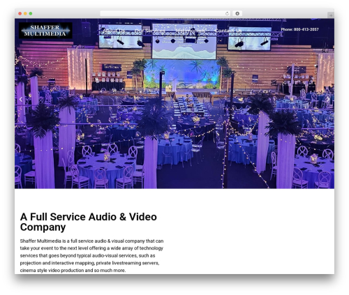 Codathon WordPress video theme - shaffermultimedia.com