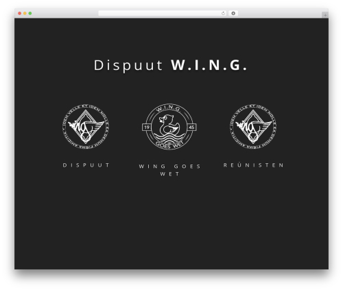 Divi quasi sticky footer WordPress plugin - dispuutwing.nl