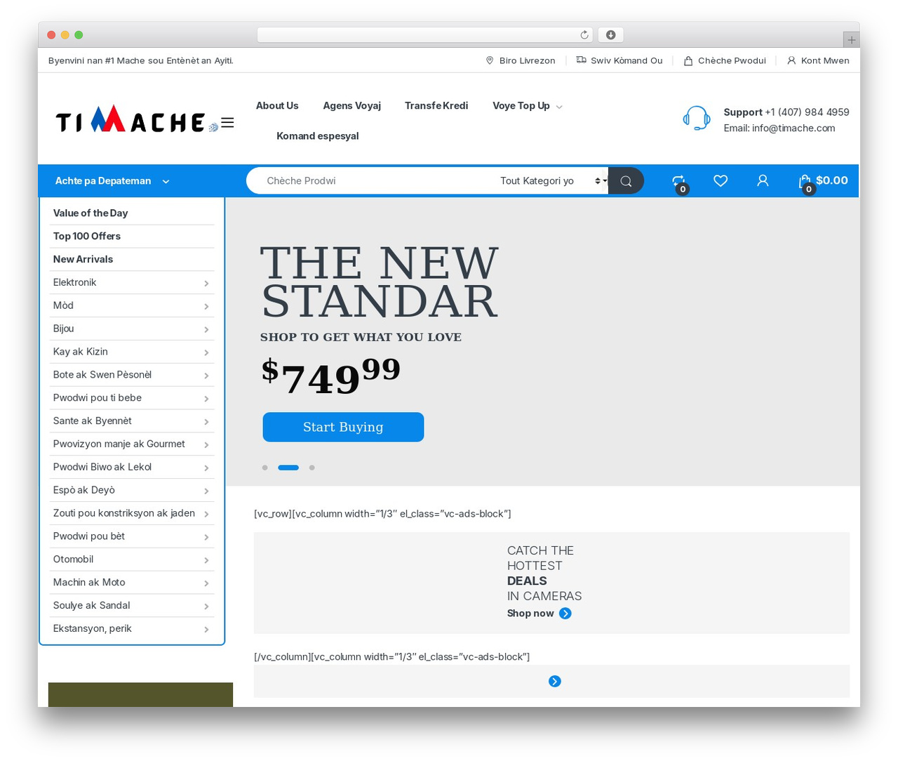 Electro WordPress theme - timache.com Electro WordPress theme - timache.com