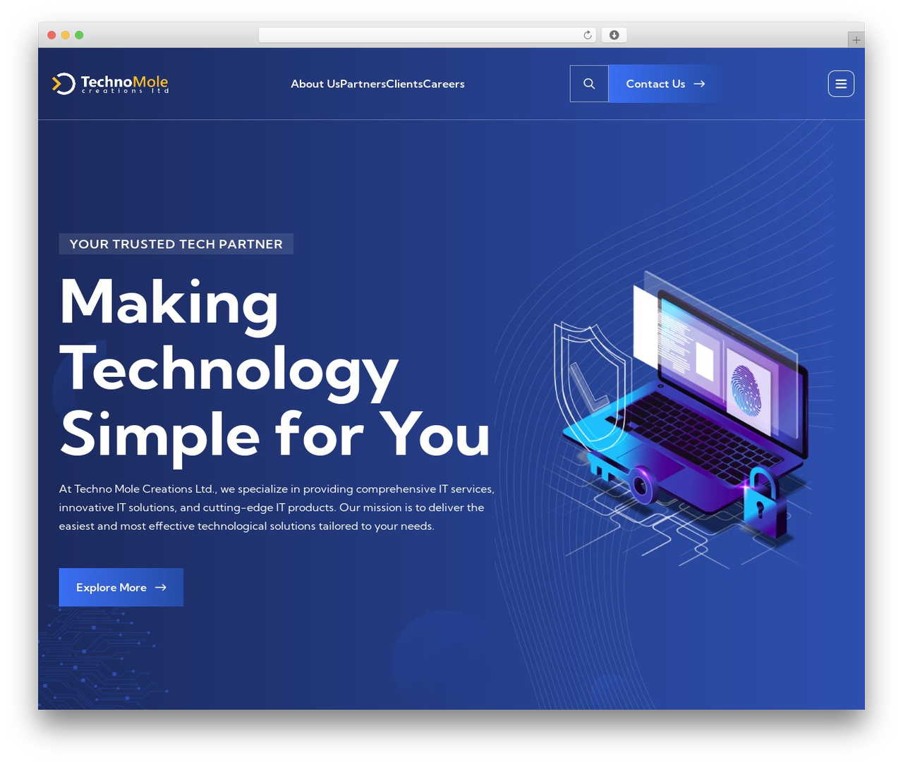 Gratech WordPress theme - technomole.com Gratech WordPress theme - technomole.com