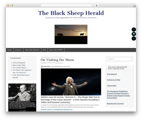 Simple Attribution (simple-attribution) free WordPress plugin - blacksheepherald.net