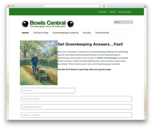 Wp courseware WordPress plugin - bowls-central.co.uk