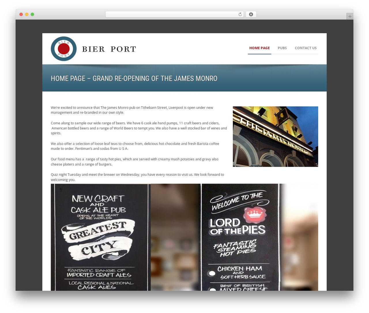 Maxima WordPress theme - bierport.co.uk Maxima WordPress theme - bierport.co.uk