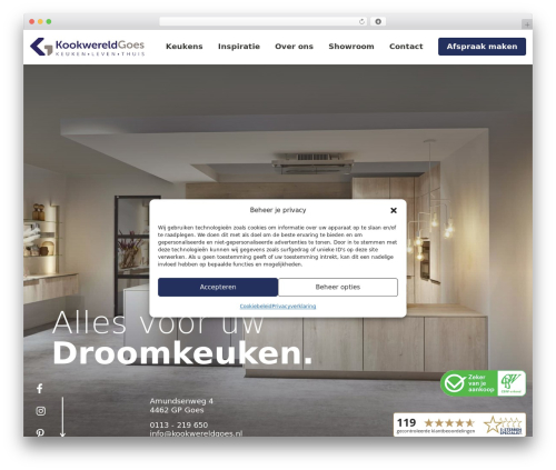 QuickOnline WordPress theme - kookwereldgoes.nl