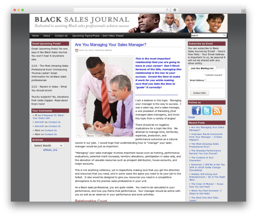 Theme WordPress Eximius - blacksalesjournal.mobi