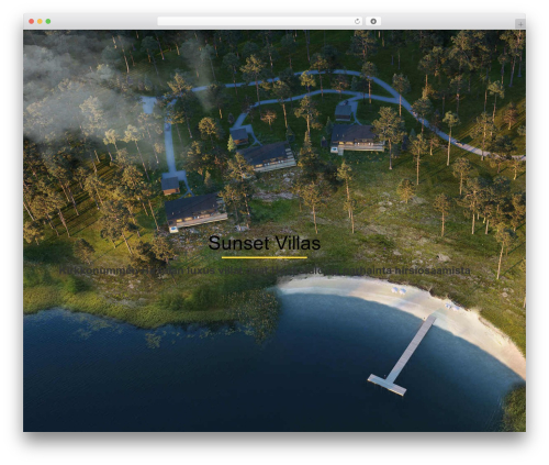 Theme WordPress Hello Elementor - sunsetvillas.fi
