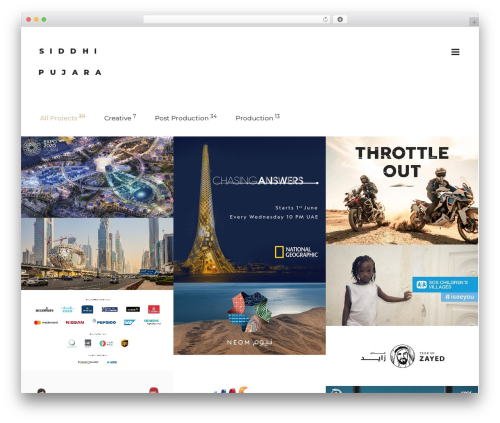 Theme WordPress HyperX - siddhipujara.com