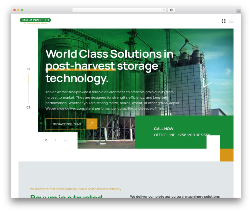 Theme WordPress Industrium - bayuminvest.com