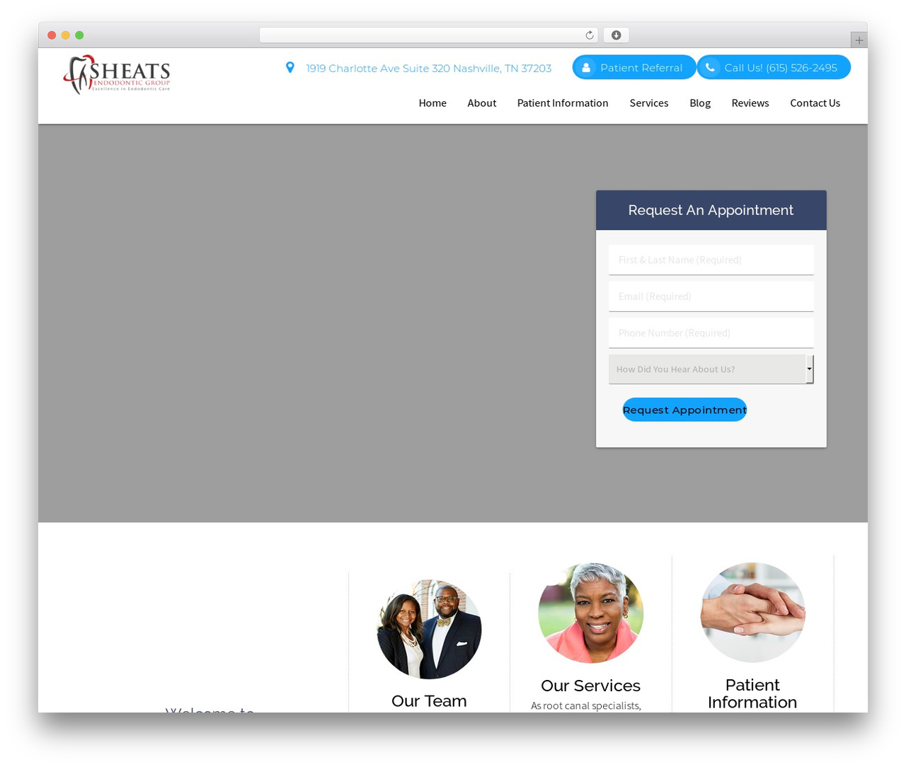 WordPress theme DoctorGenius Framework - sheats-endo.com