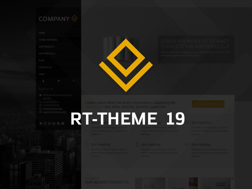 WordPress theme RT-Theme 19
