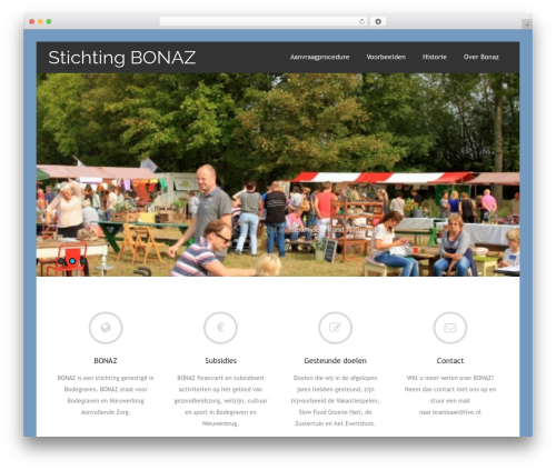 Asteria Lite best WordPress theme - bonaz.nl