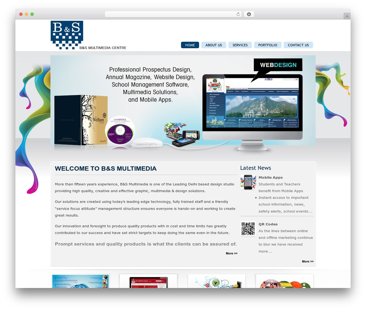 BNS Multimedia WordPress theme - bsmultimedia.com