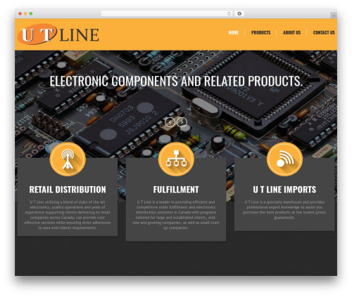 cherry theme WordPress - utlineimports.com