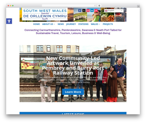 Dwd map extended WordPress plugin - southwestwales.co
