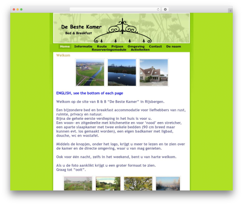 Greenery WordPress theme - bestekamer.nl