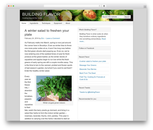 Easyrecipeplus WordPress plugin - buildingflavor.com