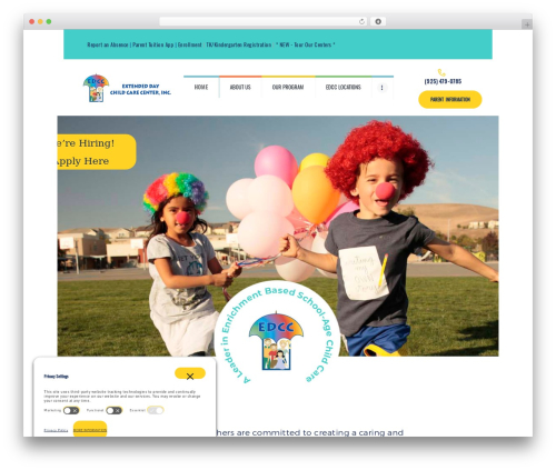 Theme WordPress EDCC - extendeddaychildcare.org