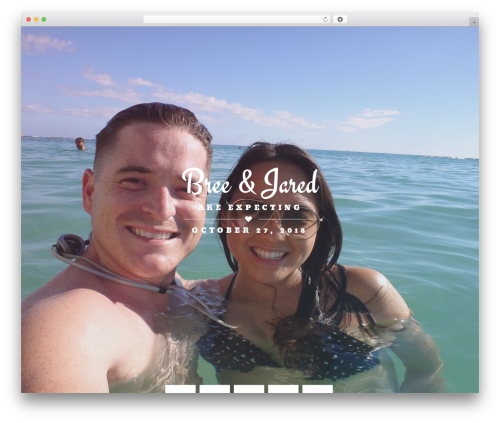 Theme WordPress Perfect Couple - breeandjared.com