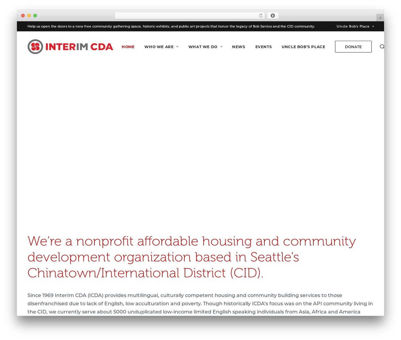 WordPress theme Uncode - interimcda.org