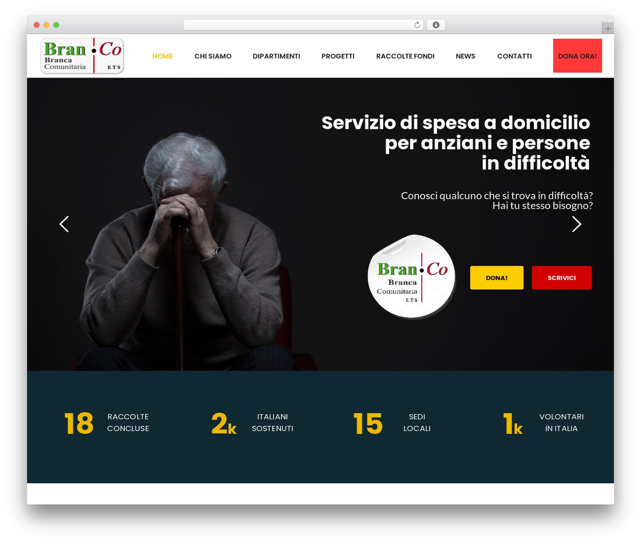 WordPress theme alone - bran-co.it