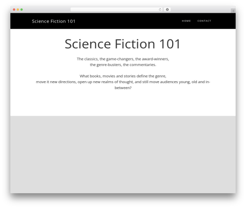 Ambition Theme WordPress theme - sciencefiction101.com
