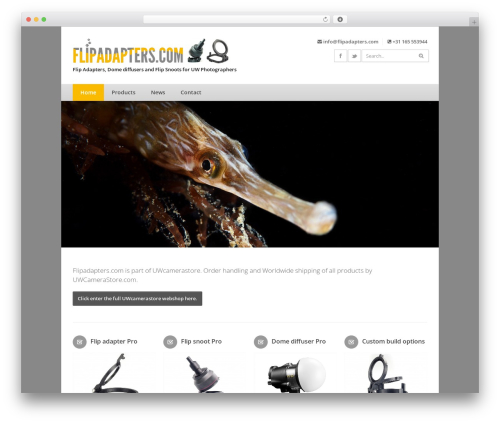 Backbone wallpapers WordPress theme - flipadapters.com