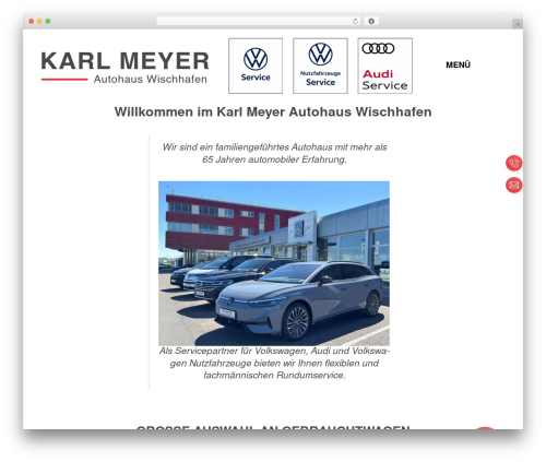 Best WordPress theme GeneratePress - karl-meyer-autohaus.de