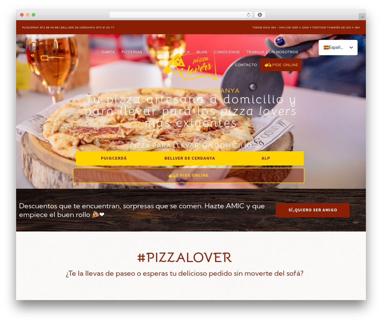 Bridge WordPress theme - pizzastick.es Bridge WordPress theme - pizzastick.es