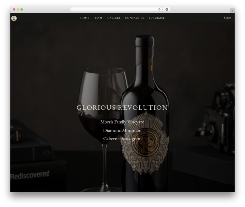Calena WordPress page theme - grnapa.com