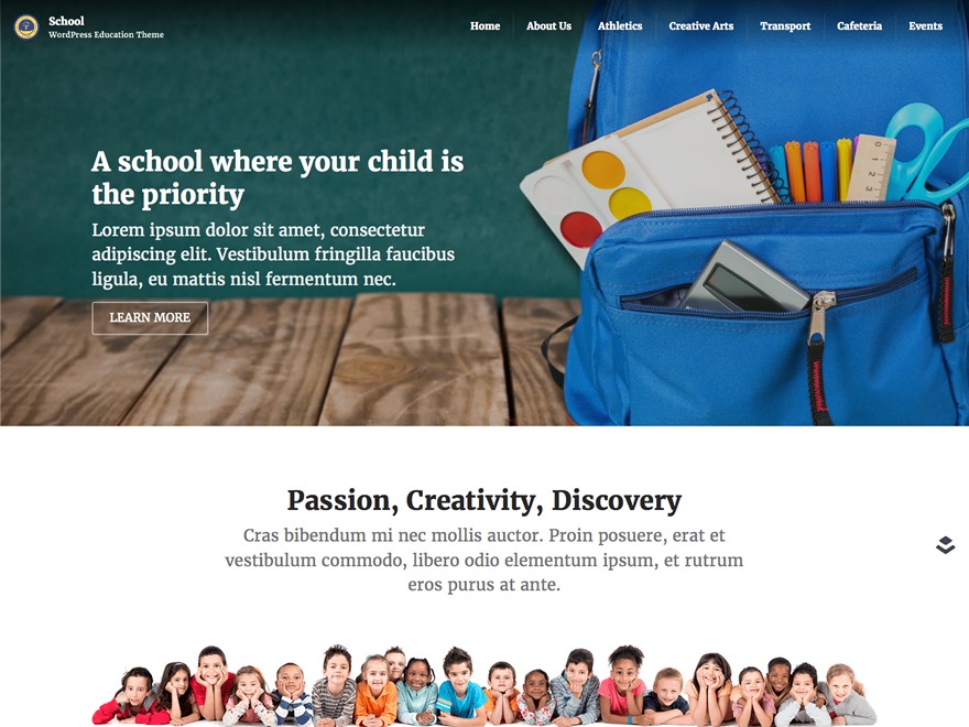 Classroom theme WordPress Classroom theme WordPress