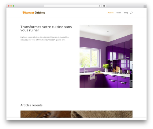 Divi contact form zero spam WordPress plugin - discount-cuisines.fr