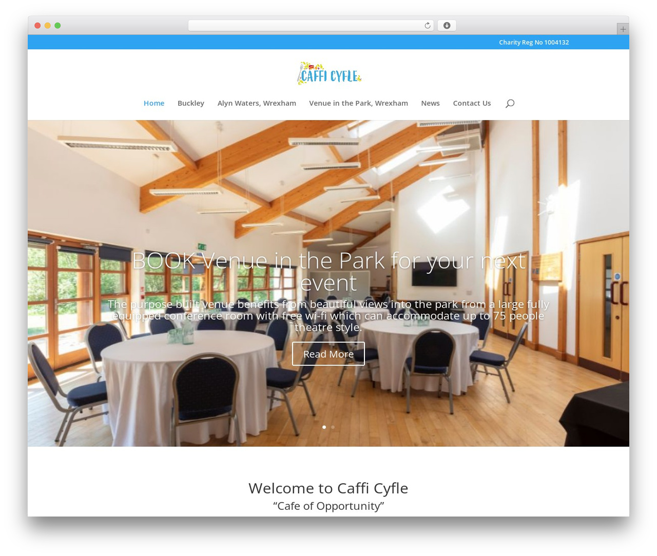 Divi WordPress website theme - cafficyfle.org.uk