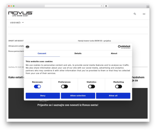 Euroart93 Wordpress Theme WordPress theme - rovus.rs