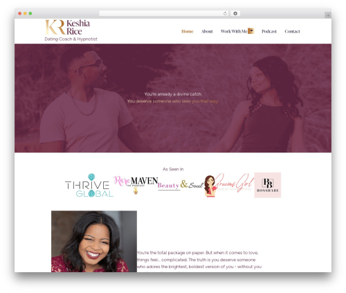 GeneratePress WordPress theme - keshiarice.com