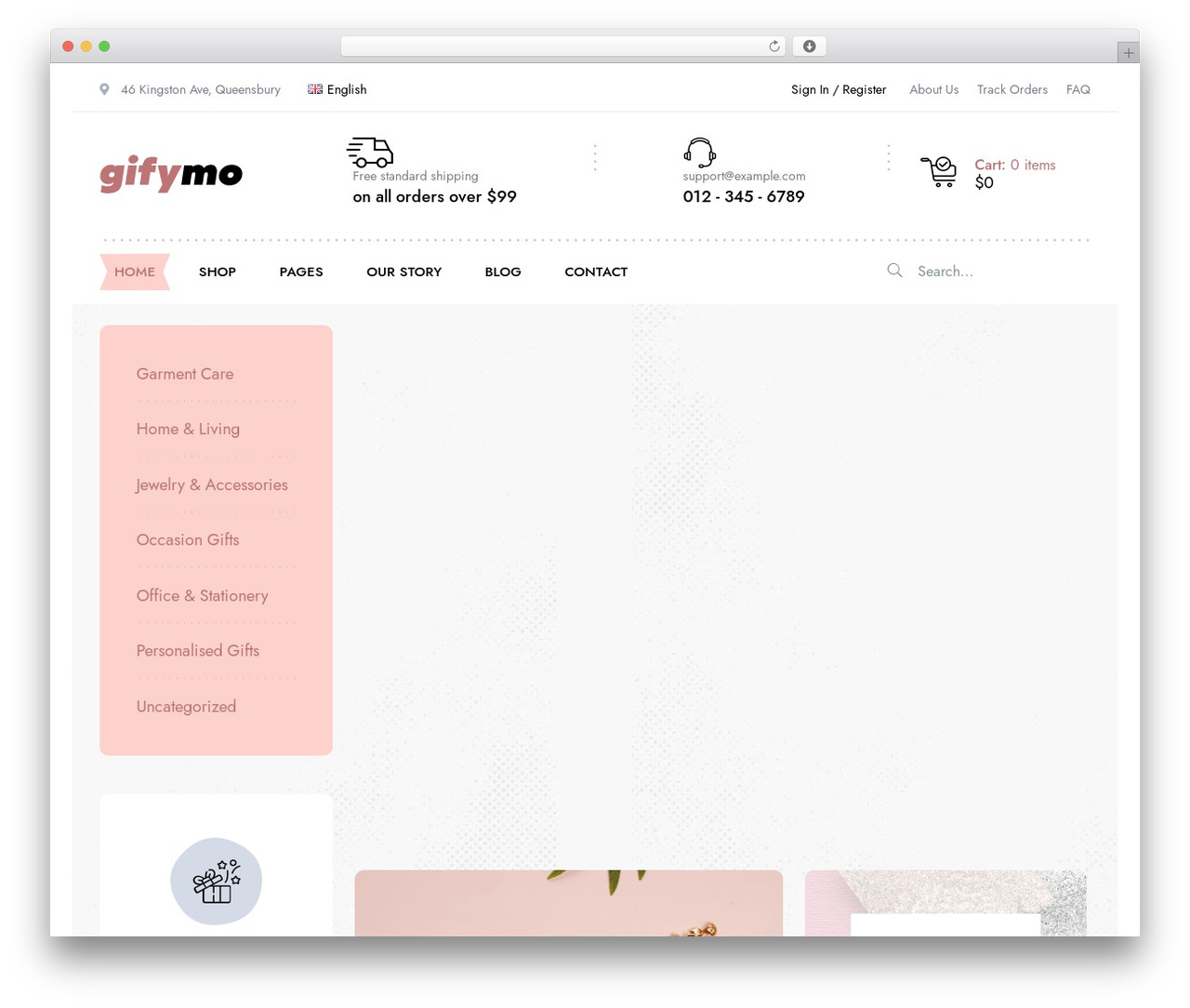 Gifymo top WordPress theme - demo2.themelexus.com/gifymo