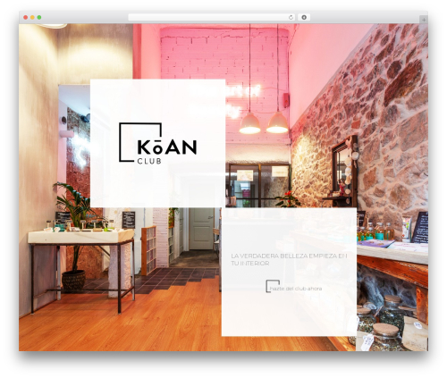 KOAN theme by Holarafa WordPress theme - koanclub.com