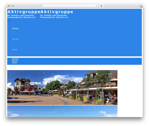 Nimva WordPress theme - aktivgruppe-timmendorferstrand.de