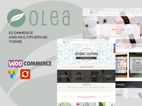 Olea WordPress store theme