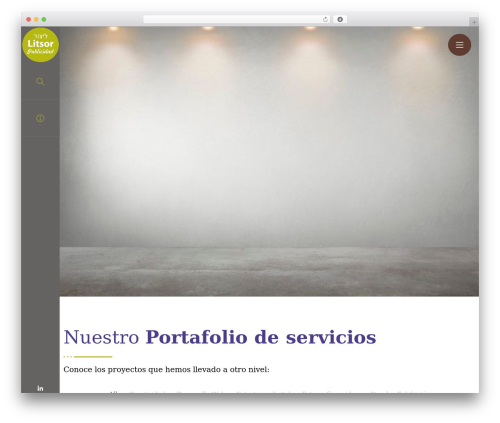 Orb WordPress theme design - litsor.com