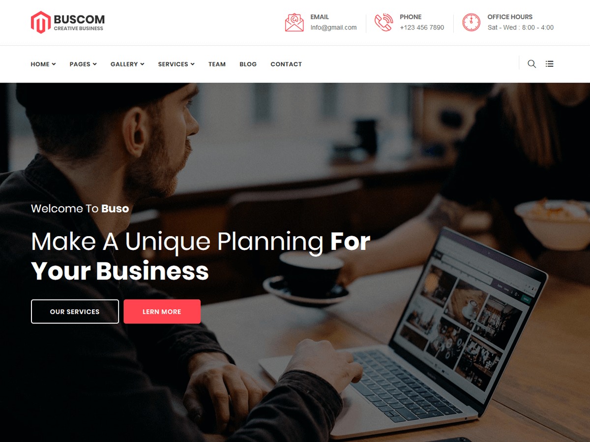 Theme WordPress Buscom Theme WordPress Buscom