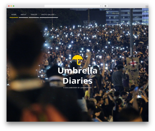 Theme WordPress Timeliner - umbrelladiaries.com
