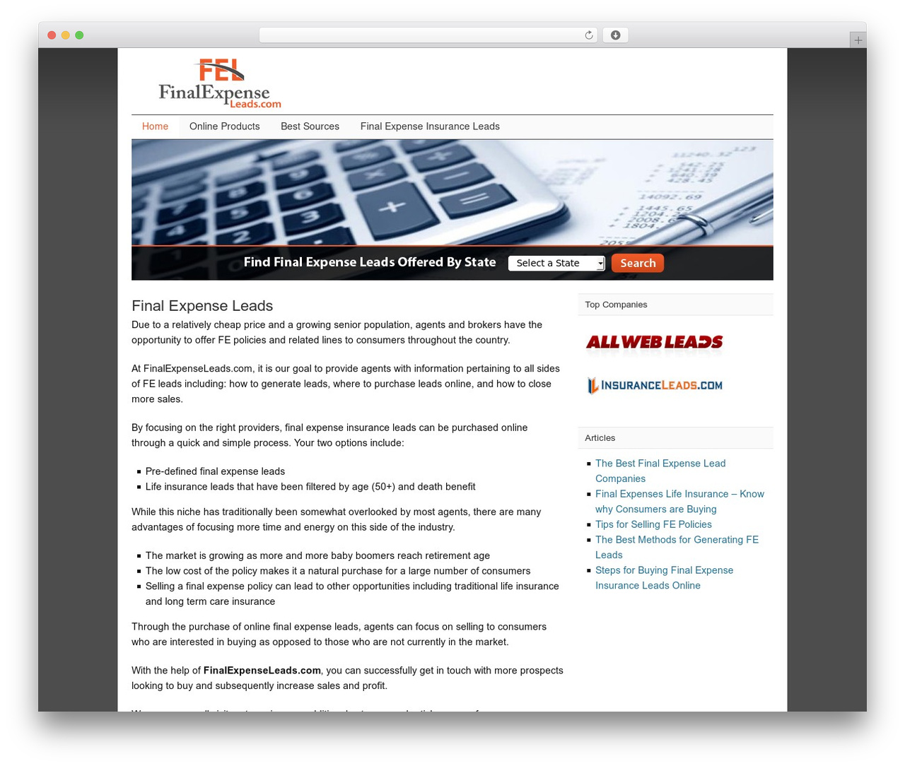 WordPress theme Catalyst - finalexpenseleads.com WordPress theme Catalyst - finalexpenseleads.com