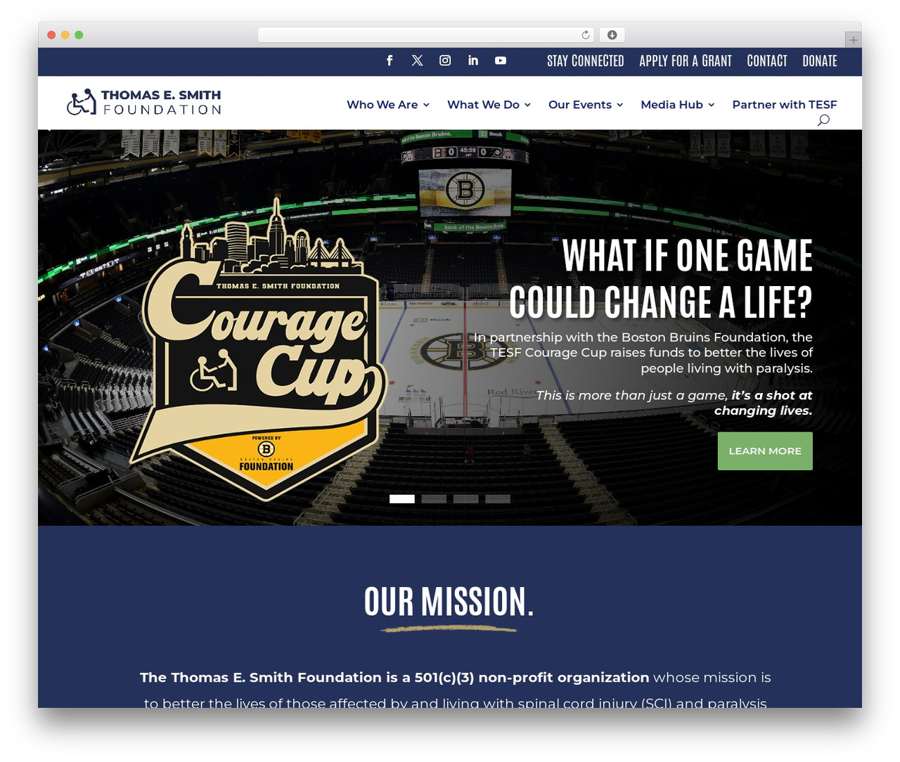 WordPress theme Divi Child – Original - thomasesmithfoundation.org
