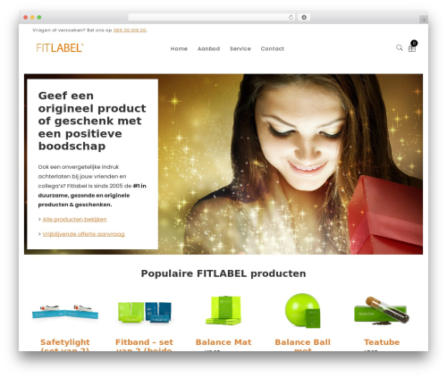 WordPress theme Flone Child Theme - fitlabel.com