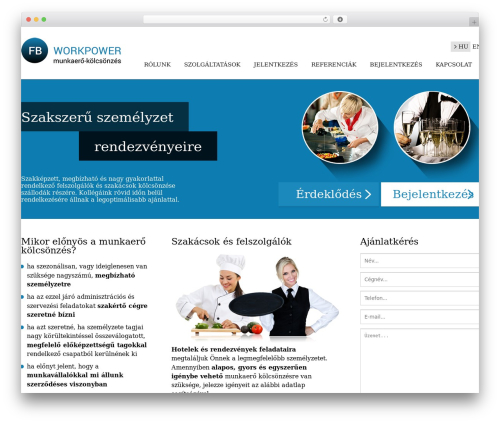 workpower WordPress theme - fbworkpower.hu