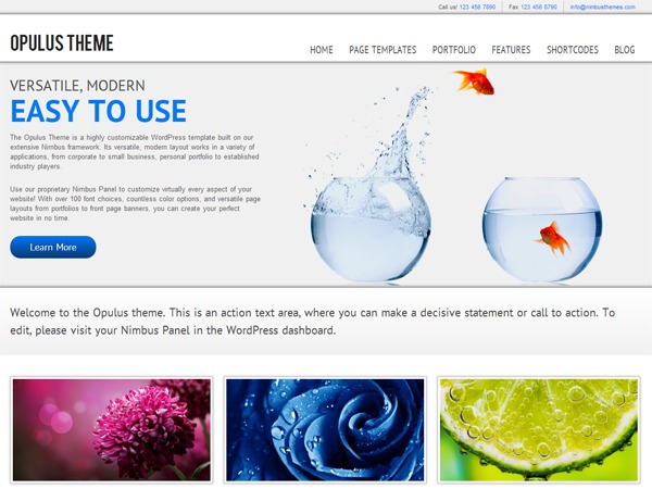 WP Opulus theme WordPress portfolio WP Opulus theme WordPress portfolio