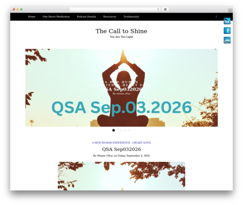 Writee free WP theme - thecalltoshine.com Writee free WP theme - thecalltoshine.com