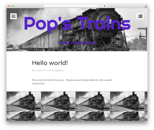Eighties – WordPress.com WordPress theme - budstair.com